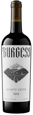 Burgess, Quartz Creek Cabernet Sauvignon, Napa Valley, California, USA 2021