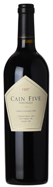 Cain Vineyard & Winery, Cain Five, Napa Valley, 1997