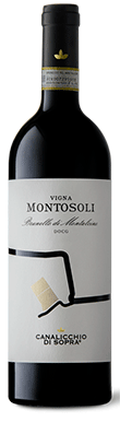 Canalicchio di Sopra, Vigna Montosoli, Brunello di Montalcino, Tuscany, Italy 2019