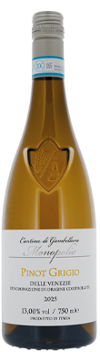 Cantina di Gambellara, Monopolio Pinot Grigio, delle Venezie, Veneto, Italy 2025