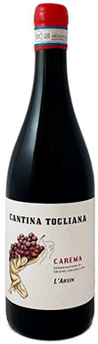 Cantina Togliana, L'Arsin, Carema, Piedmont, Italy 2021