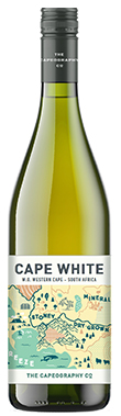 Capeography Co, Cape White Blend, Western Cape, South Africa 2023