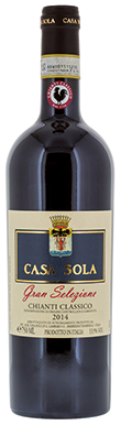 Casa Sola, Chianti, Classico Gran Selezione, Tuscany, 2014