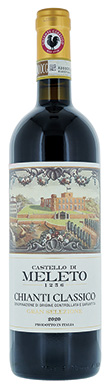 Castello di Meleto, Gran Selezione, Chianti, Classico, Tuscany 2020