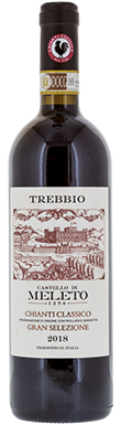 Castello di Meleto, Trebbio, Chianti, Classico Gran Selezione, Tuscany, 2018