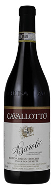 Cavallotto, Vigna San Giuseppe Riserva, Barolo Bricco Boschis, Castiglione Falletto, Piedmont, Italy 2004