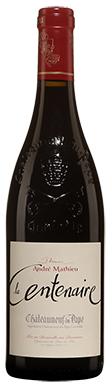 Domaine André Mathieu, La Centenaire, Châteauneuf-du-Pape, Rhône, France 2022