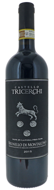 Castello Tricerchi, Brunello di Montalcino, Tuscany, 2015