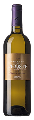 Château de L’Hoste, Vieilles Vignes Blanc, Entre-Deux-Mers, Bordeaux, 2019