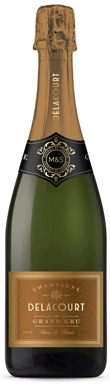 Marks & Spencer, Champagne Delacourt Grand Cru Blanc de Blancs, Champagne, France 2018 Marks & Spencer, Champagne Delacourt Grand Cru Blanc de Blancs, Champagne, France 2018