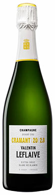 Valentin Leflaive, 20 2.0 Cramant Grand Cru Blanc de Blancs, Champagne, France