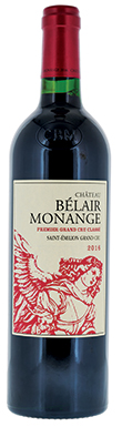 Château Bélair-Monange, St-Émilion, 1er Grand Cru Classé, Bordeaux 2016