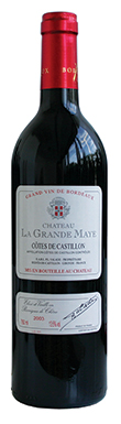 Château La Grande Maye, Castillon Côtes de Bordeaux, 2003