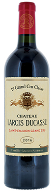 Château Larcis Ducasse, St-Émilion, 1er Grand Cru Classé, Bordeaux 2016