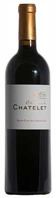 Château Le Chatelet, St-Émilion Grand Cru Classé 2017