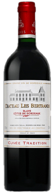 Château Les Bertrands, Cuvée Tradition, Blaye Côtes de Bordeaux, Bordeaux, France, 2018