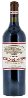 Château Troplong Mondot, St-Émilion, 1er Grand Cru Classé, Bordeaux 2016