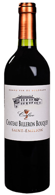 Château Billeron Bouquey, Calice, St-Émilion Grand Cru, 2015