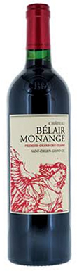 Château Bélair-Monange, St-Émilion, 1er Grand Cru Classé, Bordeaux, France 2015