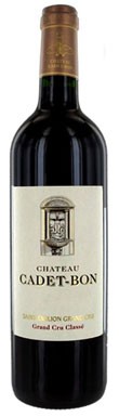 Château Cadet-Bon, St-Émilion (Grand Cru Classé), 2017