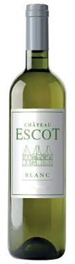 Château d'Escot, Blanc, Bordeaux Blanc, Bordeaux, France 2023