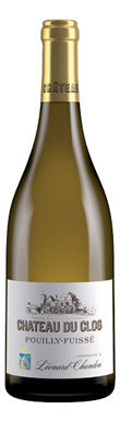 Château du Clos, Hommage à Léonard Chandon, Mâconnais Pouilly-Fuissé, 2018