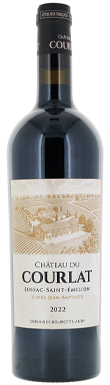 Château du Courlat, Cuvée Jean-Baptiste, Lussac-St-Emilion, St-Emilion, Bordeaux, France 2022