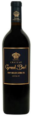 Château Grand Bert Cuvée 1er, St-Émilion, Grand Cru, Bordeaux, France 2015