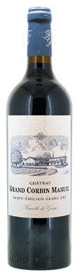 Château Grand Corbin Manuel, St-Emilion, Grand Cru, Bordeaux, France 2020