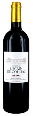Château L'Ecrin de Couleys, Médoc, 2017