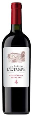 Château L'Etampe, St-Émilion, Grand Cru, Bordeaux, France 2023