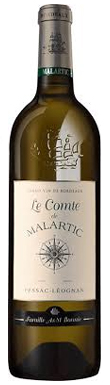 Château Malartic-Lagravière, Le Comte de Malartic Blanc, Pessac-Léognan, Cru Classé de Graves, Bordeaux, France 2023