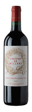 Château de Millery, St-Émilion, Grand Cru, Bordeaux, 2018