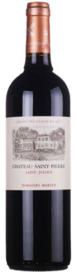 Château Saint-Pierre, St-Julien, 4ème Cru Classé, 2011