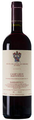 Cisa Asinari dei Marchesi di Grésy, Camp Gros Martinenga Riserva, Barbaresco, Barbaresco, Piedmont, Italy 2018