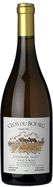 Domaine Huet, Clos du Bourg Demi-Sec, Vouvray, Loire, 2020