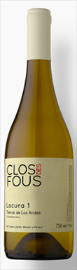 Clos des Fous, Loucura 1 Chardonnay, Cachapoal Valley, 2016