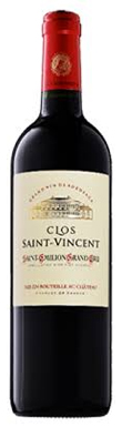 Clos Saint Vincent, St-Émilion, Grand Cru, Bordeaux, France 2023