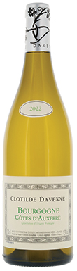 Clotilde Davenne, Blanc, Bourgogne, Côtes d'Auxerre, Burgundy 2022