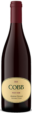 Cobb, Monticue Vineyard Pinot Noir, Sonoma County, Sonoma