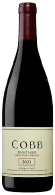 Cobb, Rice Spivak Vineyard Pinot Noir, Sonoma Coast, Sonoma County, California, USA 2021