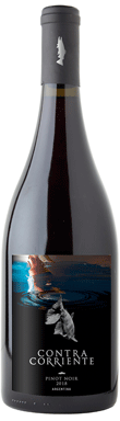Contra Corriente, Pinot Noir, Chubut, Patagonia, 2018