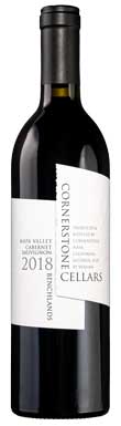 Cornerstone Cellars, Benchlands, Cabernet Sauvignon, Napa Valley, California, USA 2018