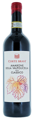 Corte Bravi, Biologico Classico, Amarone della Valpolicella, Veneto 2019