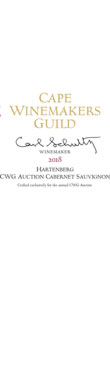 Hartenberg, CWG Auction Cabernet Sauvignon, Bottelary, 2018