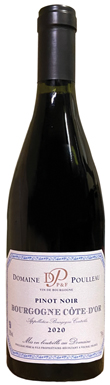 Domaine Poulleau, Pinot Noir, Bourgogne, Burgundy, France 2020