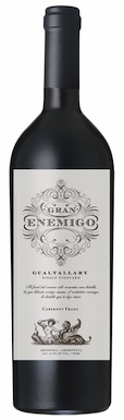 El Enemigo, Gran Enemigo Cabernet Franc, Tupungato, Uco Valley, Mendoza, Argentina, 2021