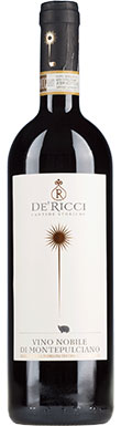 De' Ricci, Vino Nobile di Montepulciano, Tuscany, 2019