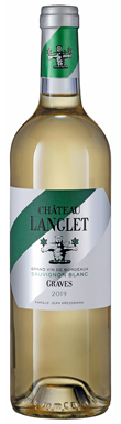 Château Langlet, Blanc, Graves, Bordeaux 2019