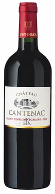 Château Cantenac, St-Émilion, Grand Cru, Bordeaux, France, 2019